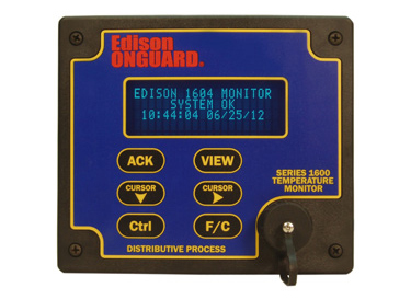 Edison Onguard Model 1604 RTD-Temperature Monitor